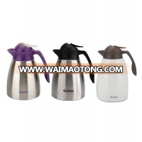 Stainless Steel double walled Vacuum Coffee Pot